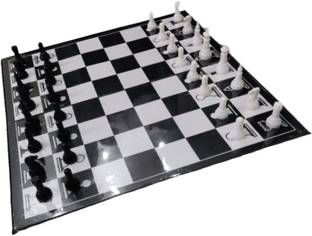ActiveU Black And White Chess Board Set 3 cm शतरंज बोर्ड