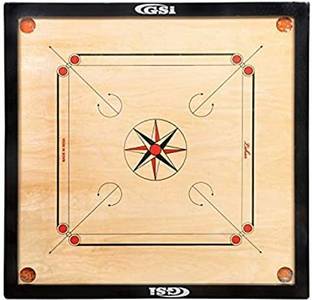 Sportsyuva Carrom Board Professional 6 cm Carrom Board