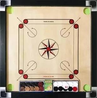 HOC Wooden Carrom Board 26 inch B 66 cm Carrom Board