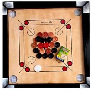 Red Queen 20wood 1.5 cm Carrom Board