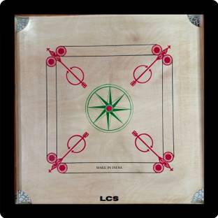 LCS 26X26 WOODEN CARROM 3.81 cm Carrom Board