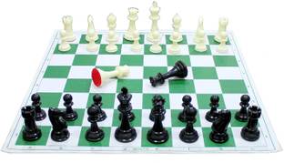 TRENDING HUT Vinyl Chess 45 cm Chess Board