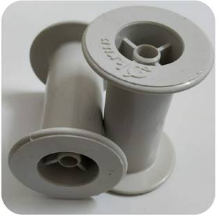 GREENARTZ Empty Plastic Spools Zari 6pcs Plastic Bobbins
