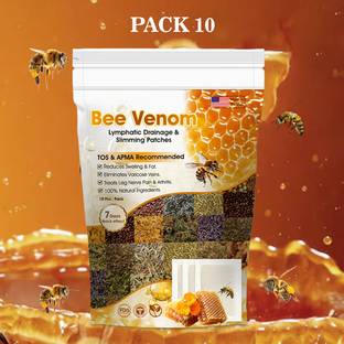 nandurba Beevenom Herbal Foot Pads for Toxin Removal & Deep Sleep Plaster & Patch Plaster & Patch