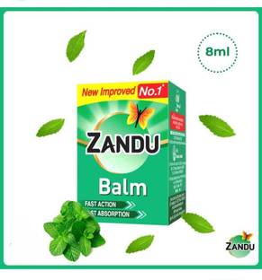 Zandu Balm Green Fast Action Fast Absorption Balm Balm