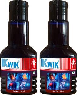 क्विक Pain Relieving Oil 50 ml Pack of 2 लिक्विड