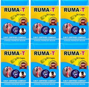RUMA T Tara Herbal Pharmaceutical pack 6 CAPSULES Tablets Capsules 30CAP X 6 Capsules