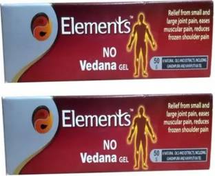 एलिमेंट No Vedana Gel (50 g) Pack of 2 जेल