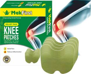 MAKFIRST Natural Knee Pain Relief with Herbal Solutions Patches Plaster & Patch