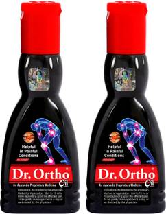 Dr. Ortho Ayurvedic Oil 60 ml Pack of 2 (Helpful in Joint Pain, Back Pain, Knee Pain, Leg Pain, Shoulder Pain, Wrist Pain, Neck Pain, Ankle Pain) Liquid
