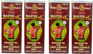 DEAL TO DEAL Mahashakti magic master oil for joint & muscle Pain pack of 4 Liquid Liquid