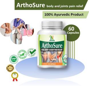 Numinous ArthoSure Joint and Body pain relief Ayurvedic Medicine, Pack of 1, 60-capsules Capsules