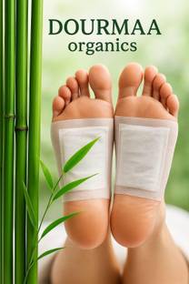 DOURMAA ORGANICS Detox Foot Patches to Remove Impurities Naturally and Promote Long-Term Health Plaster & Patch
