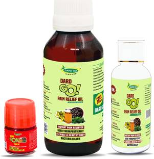 DARDGO Pain Relief Oil for Knee Pain, Joint Pain, Muscle Pain Back Pain 100 ML + 20 ML Liquid