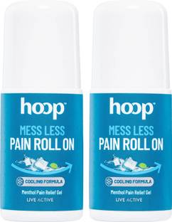 Hoop Pain Relief Roll On - Instant Cooling for Back, Neck, Leg, Joints, Shoulder Gel