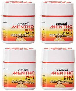 EMAMI MENTHO PLUS BALM PACK OF 4 Balm