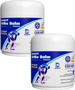 DEEMARK Ortho Balm - Ideal for Acute, General Body,Joint and Knee Pain (50Grm Pack of 2) Balm