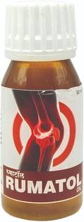 UJWALA AYURVEDASHRAM Rumatol oil Relief from joint,knee,back&muscle Pain,Bone& wellness Liquid