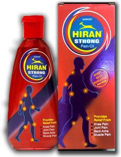 aswini HIRAN STRONG PAIN OIL 80 ML WITH GAURNTEE CARD INSIDE BOX Liquid