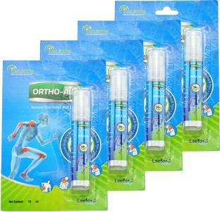 ORTHO AID Pain Relief Roll-On | Quick, Lasting Relief for Cold & Nasal Congestion Liquid