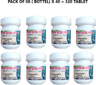Vrukie New Ortho Power Tablet, For body Joint Pain relief homeo medicine 08 X 40 = 320 Tablets