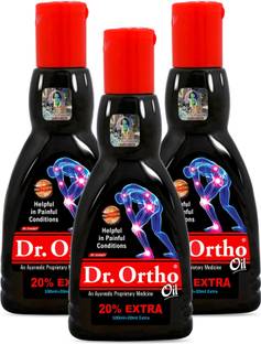 Dr. Ortho Ayurvedic Complete Joint Pain Oil 120ML (Pack of 3) Liquid