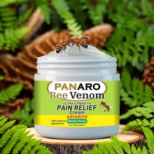 PANARO BeeVenom Deep Action Cream for Chronic Joint Pain and Muscle Soreness Cream