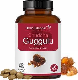 Herb Essential Guggulu ( Purified) 500mg tablet |Pain Management Tablets