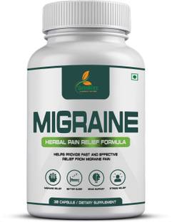 grinbizz Migraine Capsule Supports To Relief Headache/Stress Level & Migraine Pain Capsules