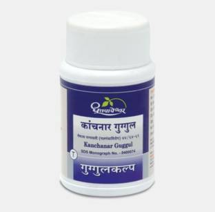DHOOTAPAPESHWAR Kanchanar Guggul 60 Tablet Pack of 2 Tablets