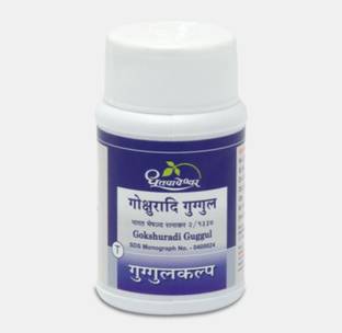 DHOOTAPAPESHWAR Gokshuradi Guggul 60 Tablet Pack of 2 Tablets