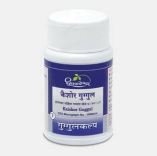 DHOOTAPAPESHWAR Kaishor Guggul 60 Tablet Pack of 2 Tablets