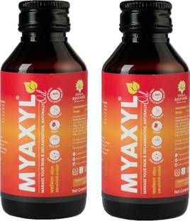 Kerala Ayurveda Myaxyl Pain Relief Oil: Dual Action formula for Joints, Muscles & Sprains | Liquid