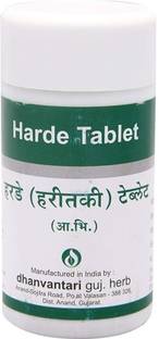 DHANVANTARI Harde Tablets 100g pack of 2 Tablets