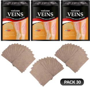 kazawak Natural Plant-Based Vericose Vein Patches for Muscle Relief Plaster & Patch Plaster & Patch