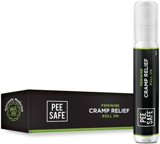 Pee Safe Feminine Cramp Relief Roll On with Ayurveda Extracts Balm