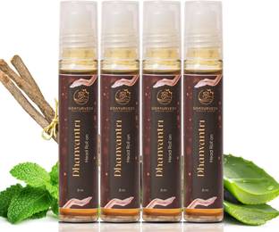 Go Ayurveda Dhanvantri Head Roll On For Headache & Migraine | Pain Relief Oil | Quick & Instant effect Liquid