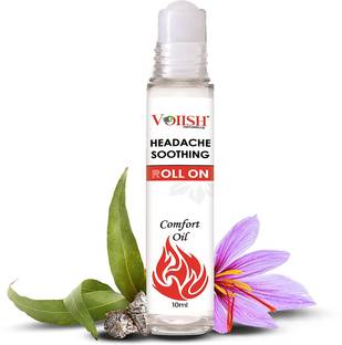 VOIISH Roll On General Head Aches Oil Relaxing Pain Relief Sinusitis Easy To Use Balm