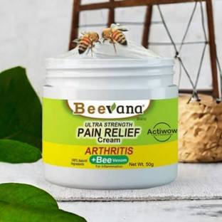 ACTIWOW BeeVana Pain Cream for Targeted Relief of Sore Muscles Cream
