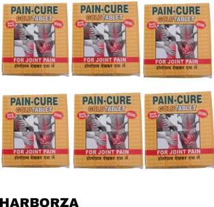 MUKHTI CARE Pain Cure Gold Tablet Ayurvedic Joint Pain Relief Tablets pack of 6 Tablets-240 Tablets