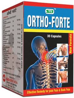 HERBSHD Ortho Forte Capsule | For Joint, Muscle, Shoulder & Arthitis Pain Relief Capsules