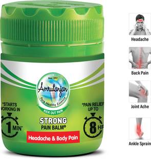 Amrutanjan Strong Headache & Body Pain Balm