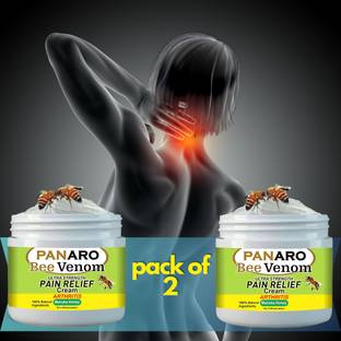 PANARO BeeVenom Active Relief Cream for Arthritis, Joint Inflammation & Bone Strength Cream