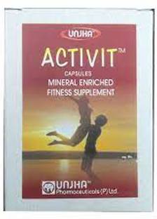 Unjha Activit Capsules (40cap) pack of 2 Tablets