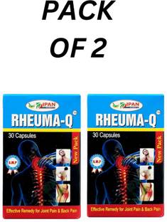 Rheuma-Q 100% AYURVEDIC CAPSULE FOR PAIN RELIEF PACK OF 2 Capsules