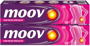MOOV Instant Pain Relief Cream Regular - 30 gm, Pack of 2 Cream