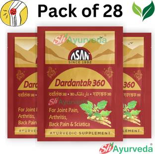 AASAN HEALTHCARE Dardantak 360 Powder for Joint Pain, Arthritis, Back Pain & Sciatica Powder