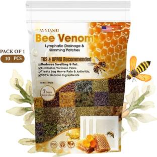 AYYIASHI Beevenom Foot Patch For Men And Women Overnight Relief For Body Toxins Plaster & Patch