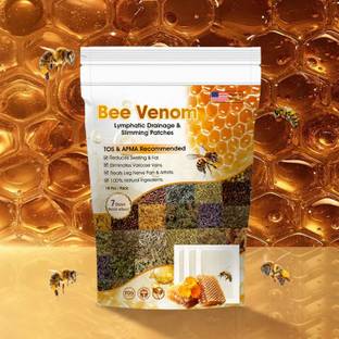 nandurba Beevenom Herbal Foot Pads for Toxin Removal & Deep Sleep Plaster & Patch