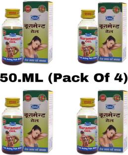 Nurament Oil AYURVEDIC PAIN RELIEF OIL 50ML (PACK OF 4) Liquid
